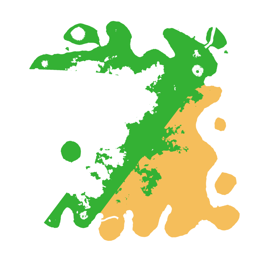 Biome Rust Map: Procedural Map, Size: 3500, Seed: 631383