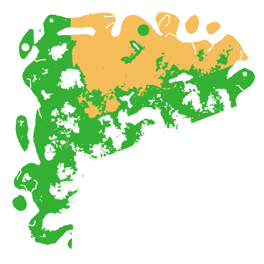 Biome Rust Map: Procedural Map, Size: 6000, Seed: 2035748942