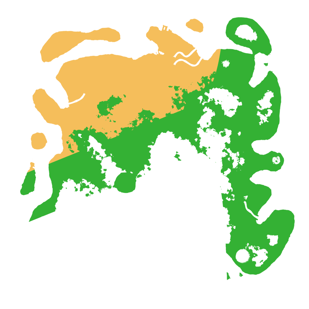 Biome Rust Map: Procedural Map, Size: 4000, Seed: 145287198