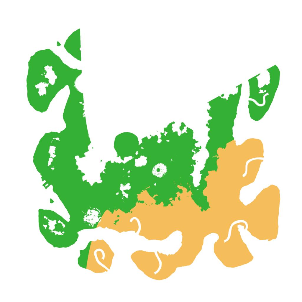 Biome Rust Map: Procedural Map, Size: 3250, Seed: 486572199