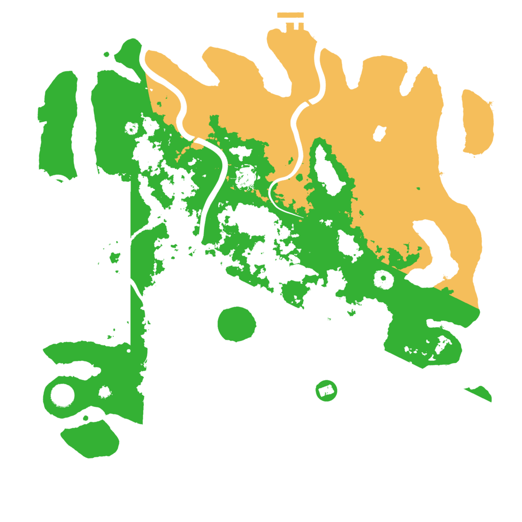 Biome Rust Map: Procedural Map, Size: 4000, Seed: 89865