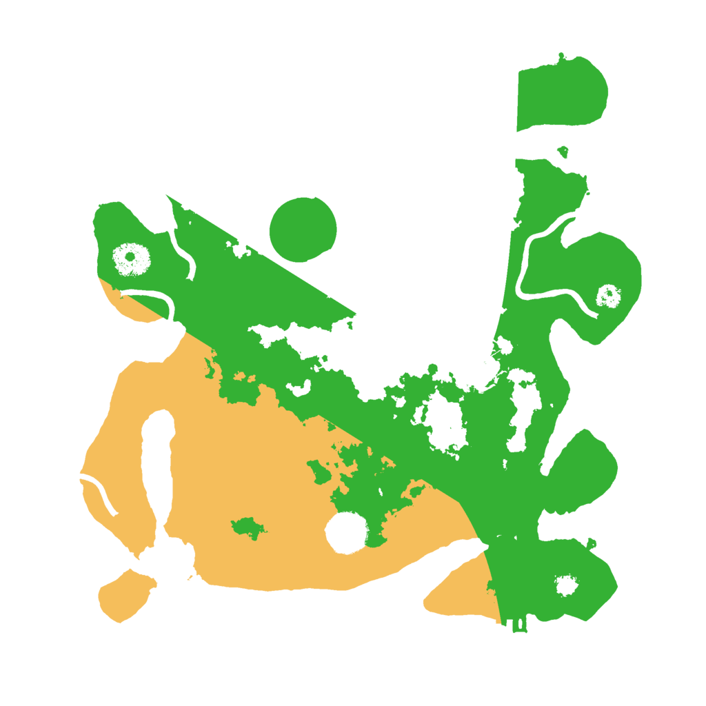 Biome Rust Map: Procedural Map, Size: 3000, Seed: 38865321