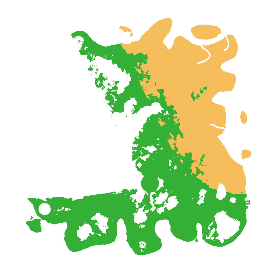 Biome Rust Map: Procedural Map, Size: 4000, Seed: 146825
