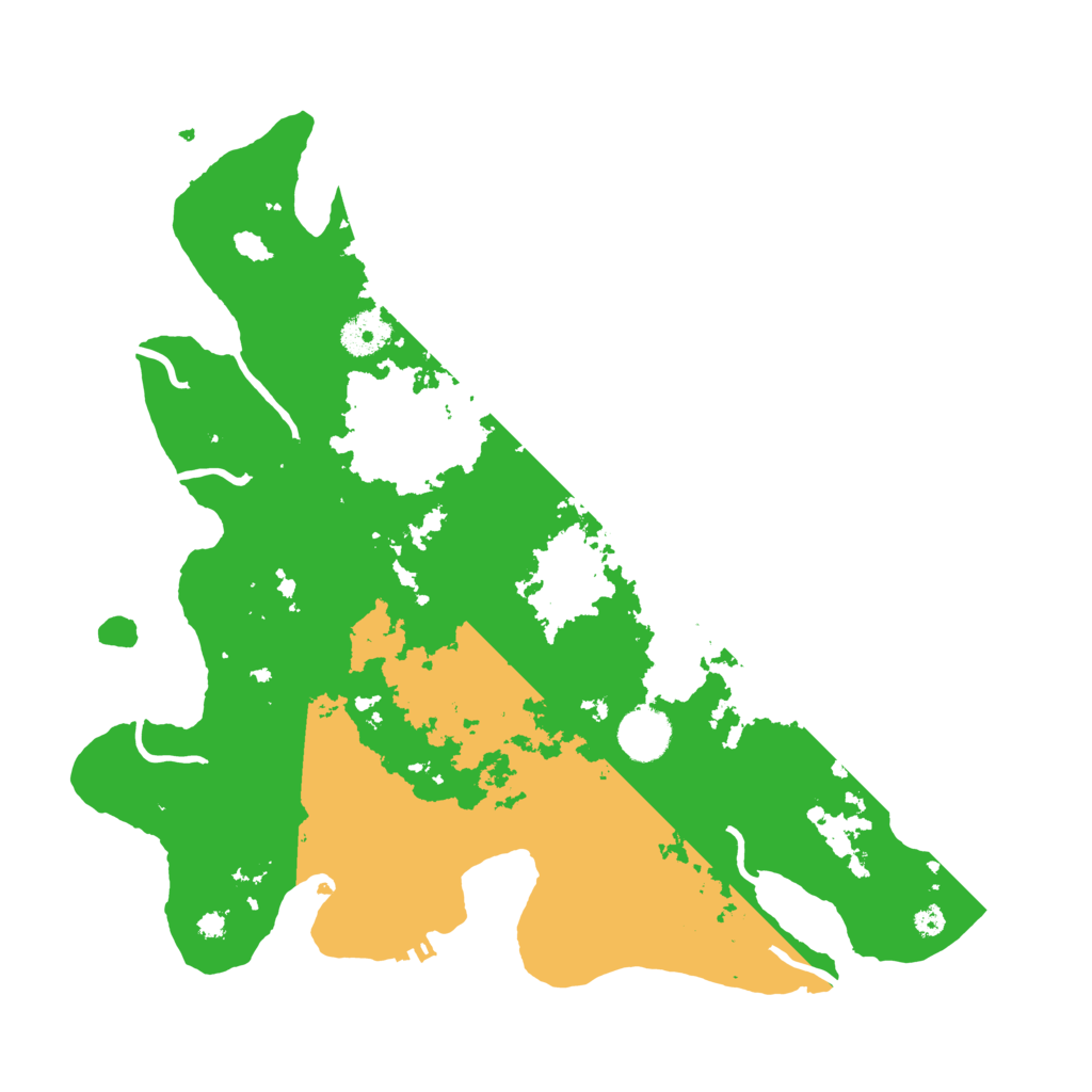 Biome Rust Map: Procedural Map, Size: 3700, Seed: 2052506212