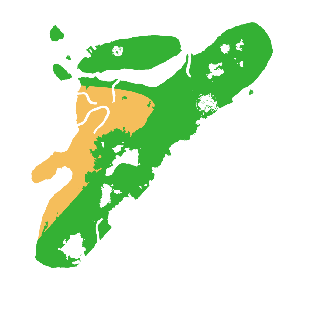 Biome Rust Map: Procedural Map, Size: 3000, Seed: 1442026925