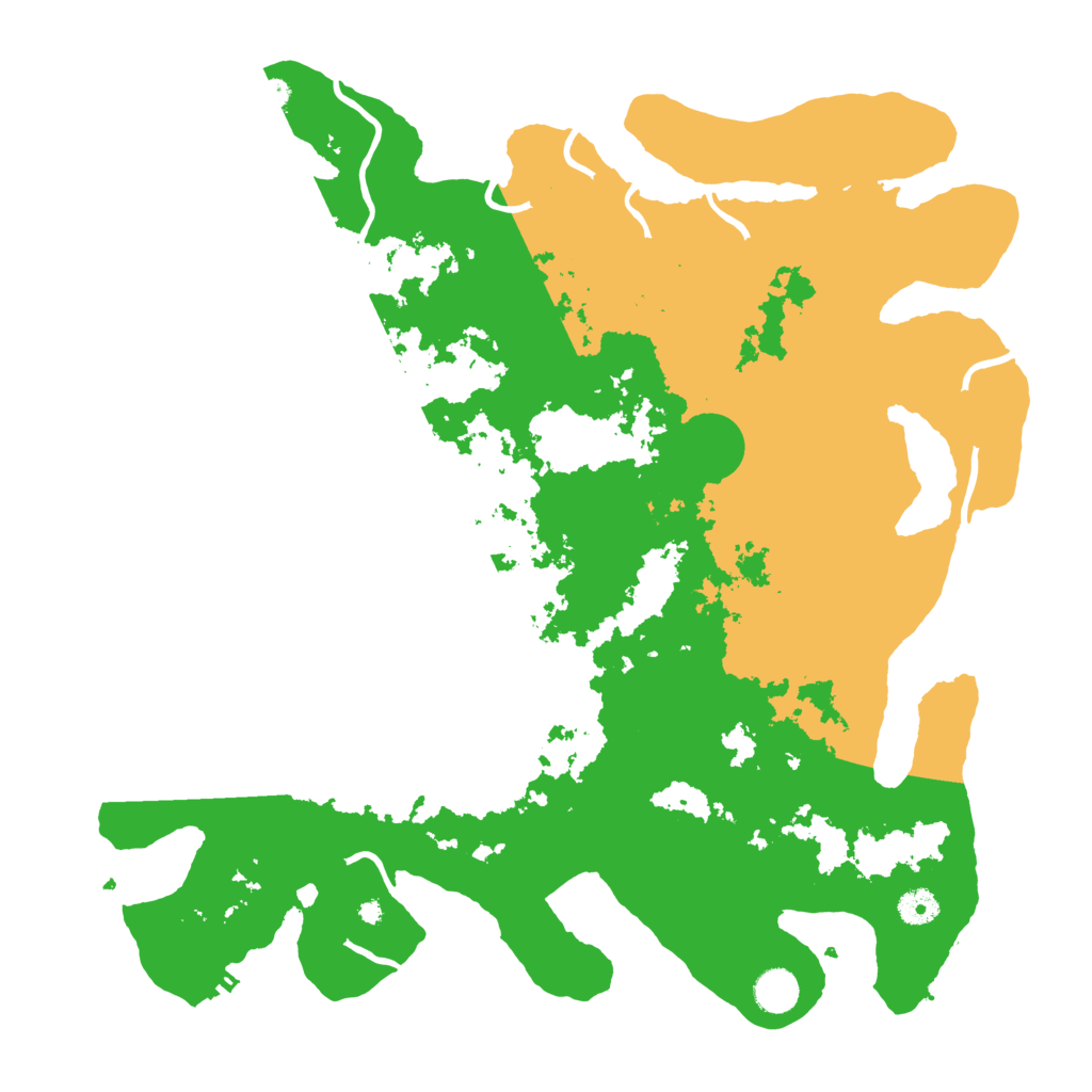 Biome Rust Map: Procedural Map, Size: 4300, Seed: 26589