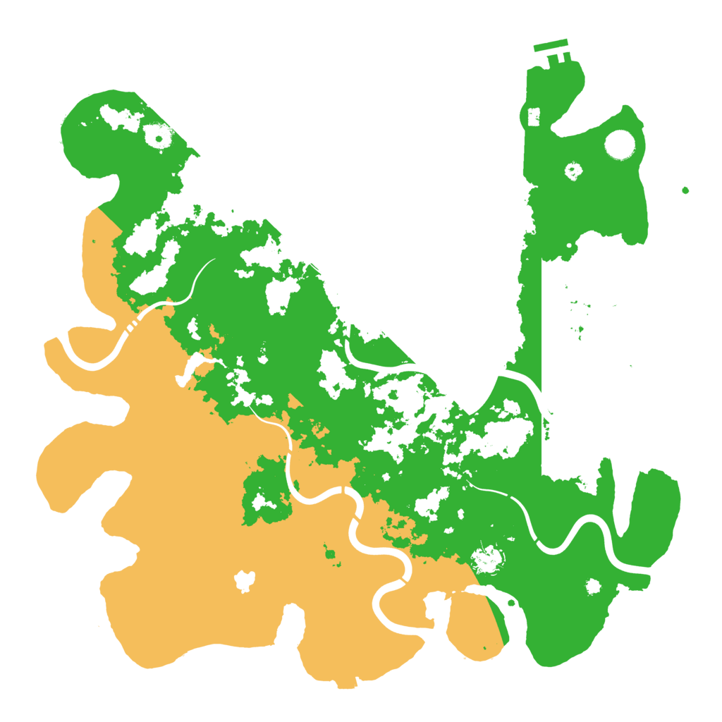 Biome Rust Map: Procedural Map, Size: 4250, Seed: 964006827