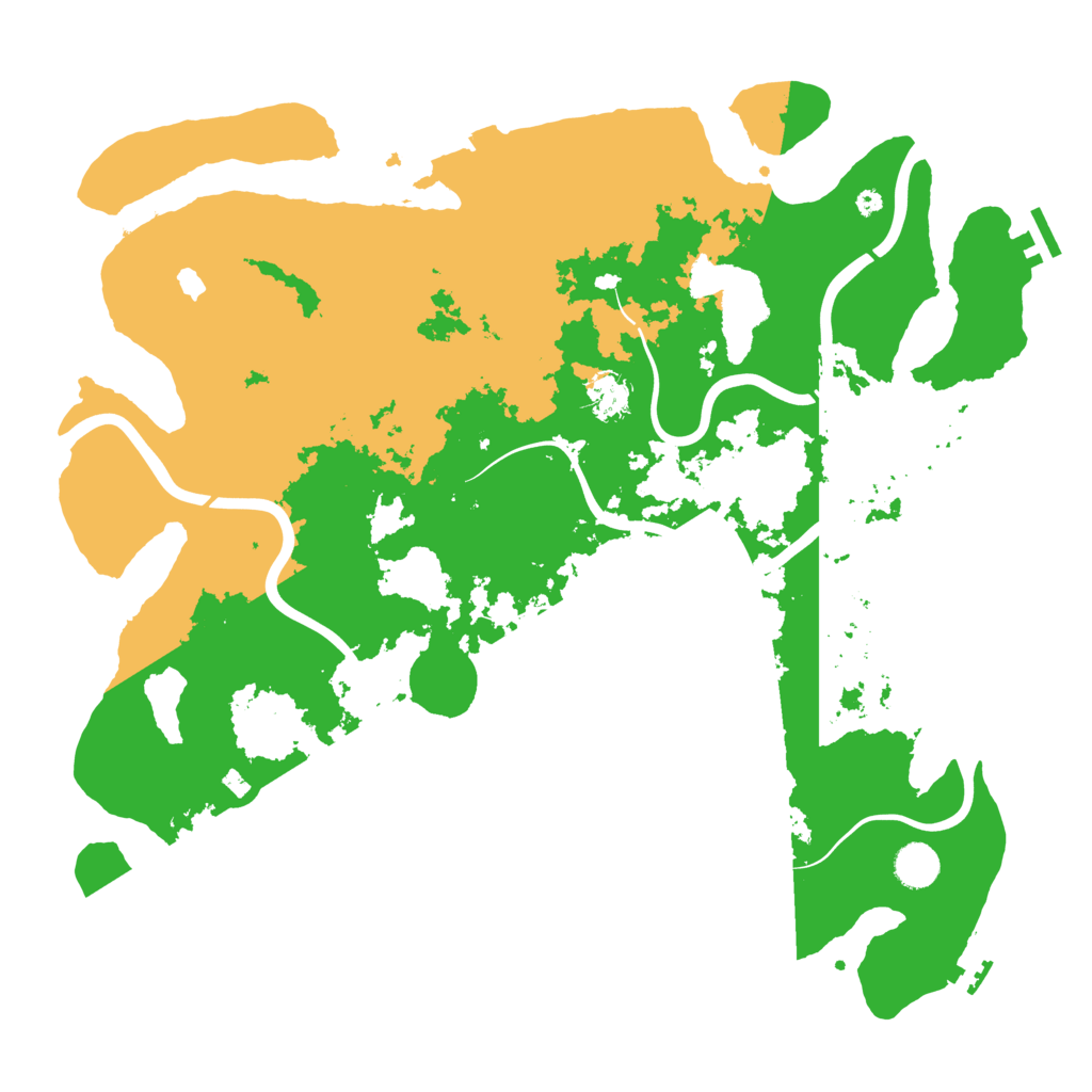 Biome Rust Map: Procedural Map, Size: 4250, Seed: 1828057699