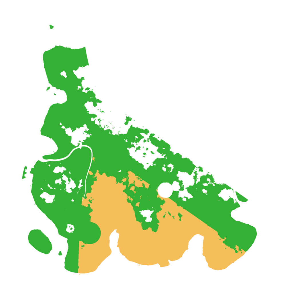 Biome Rust Map: Procedural Map, Size: 3500, Seed: 162586347