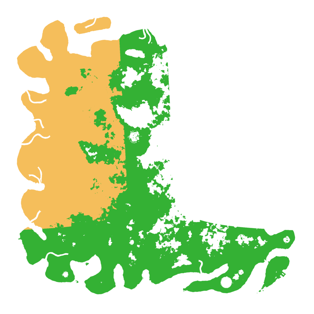 Biome Rust Map: Procedural Map, Size: 5000, Seed: 82352567