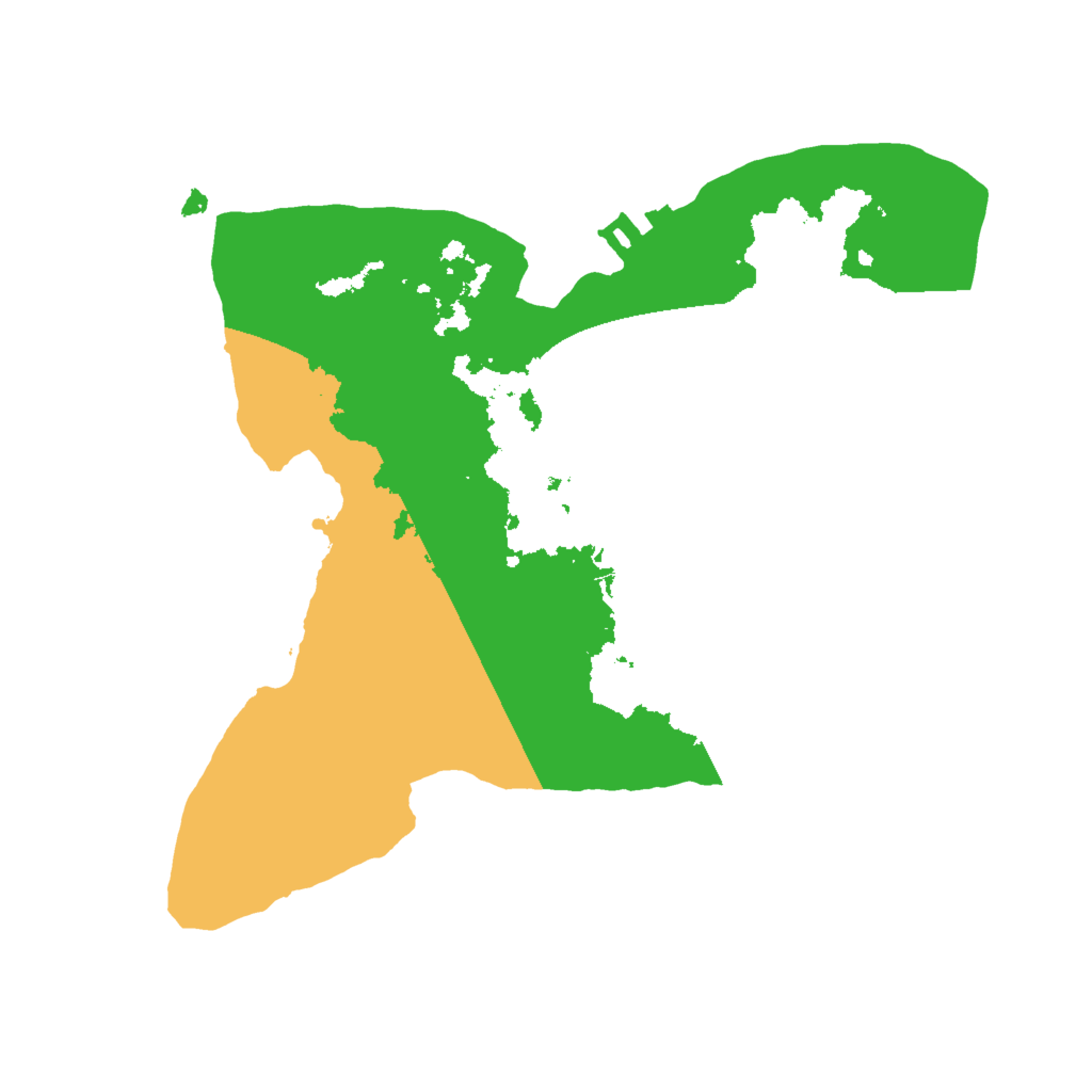 Biome Rust Map: Procedural Map, Size: 2000, Seed: 1917915509