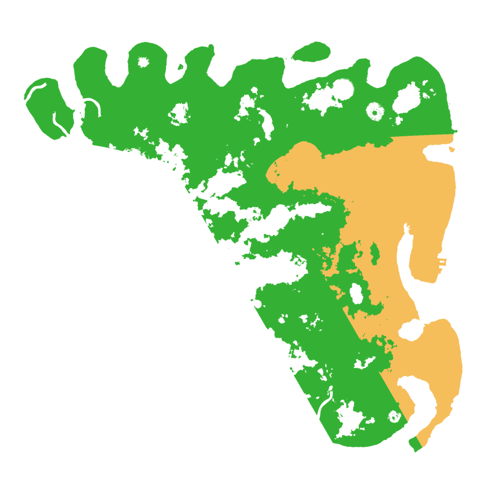 Biome Rust Map: Procedural Map, Size: 4250, Seed: 70