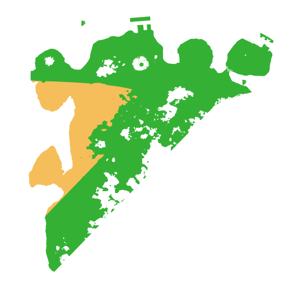 Biome Rust Map: Procedural Map, Size: 3000, Seed: 1137