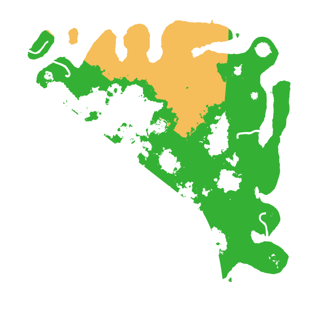 Biome Rust Map: Procedural Map, Size: 3800, Seed: 2066175