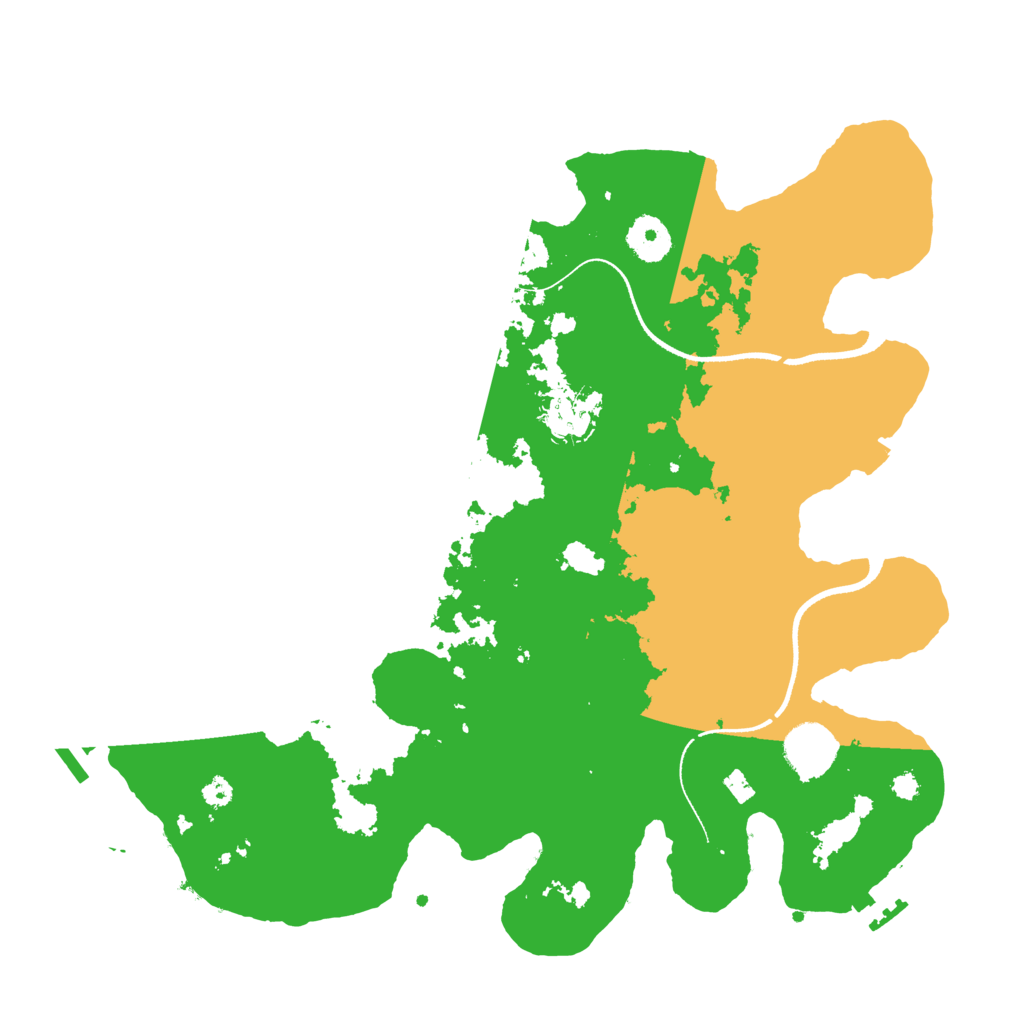 Biome Rust Map: Procedural Map, Size: 3500, Seed: 1722388680