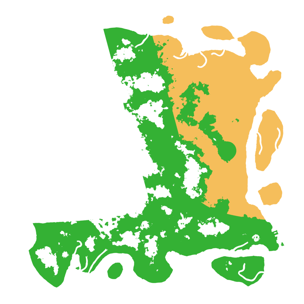 Biome Rust Map: Procedural Map, Size: 4400, Seed: 80313028