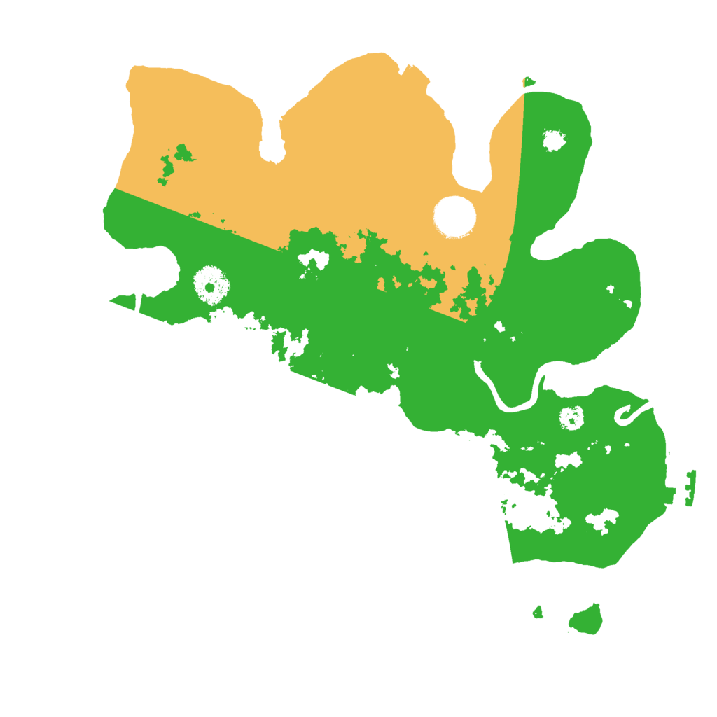 Biome Rust Map: Procedural Map, Size: 3000, Seed: 579944715