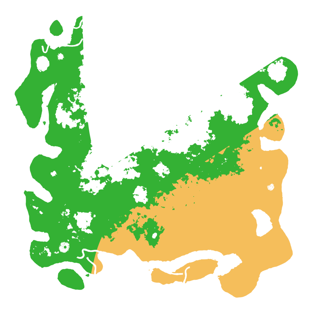 Biome Rust Map: Procedural Map, Size: 4500, Seed: 20315550