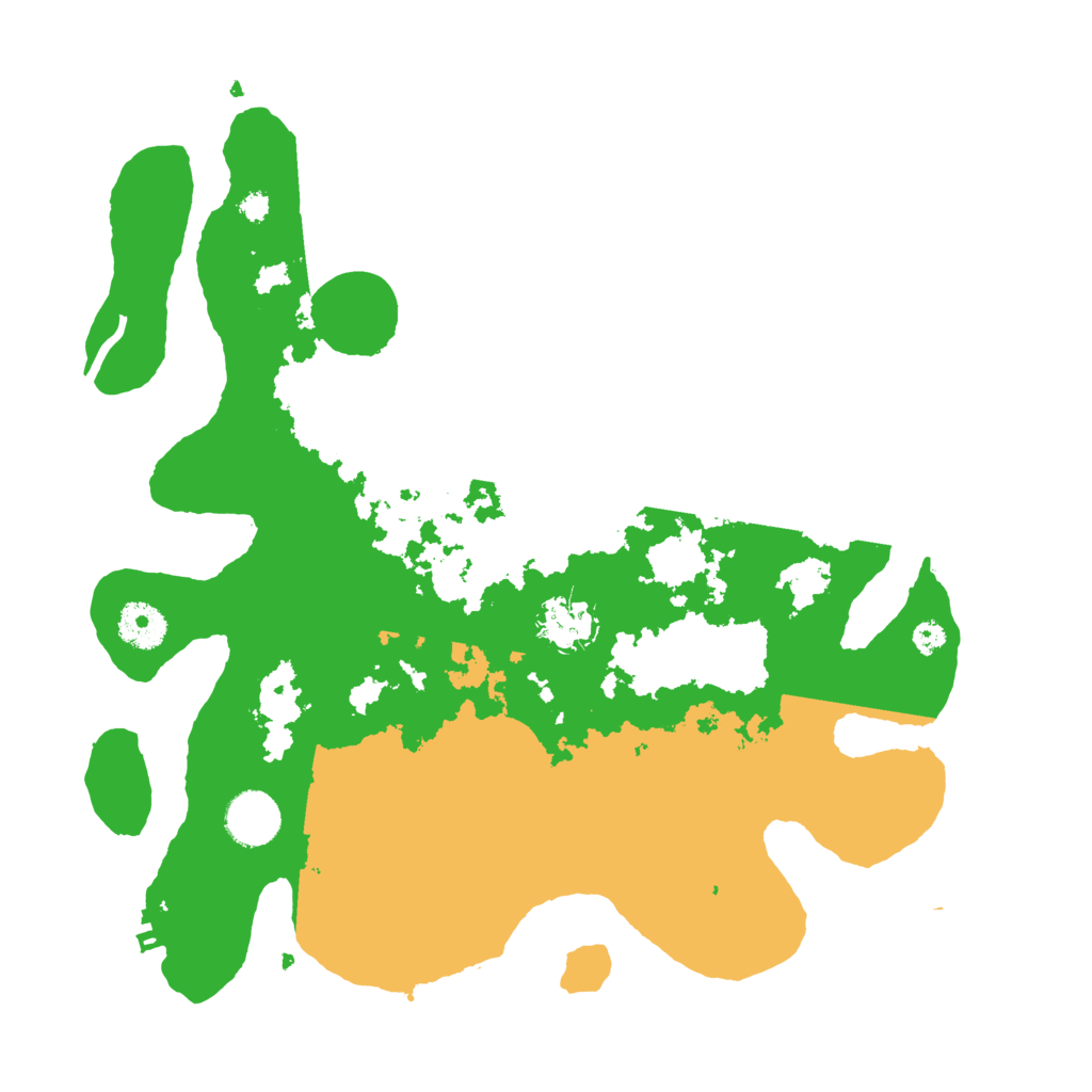 Biome Rust Map: Procedural Map, Size: 3500, Seed: 1695328658