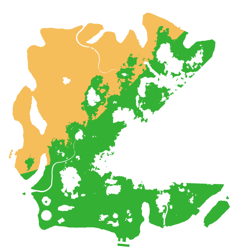 Biome Rust Map: Procedural Map, Size: 4250, Seed: 1431764995