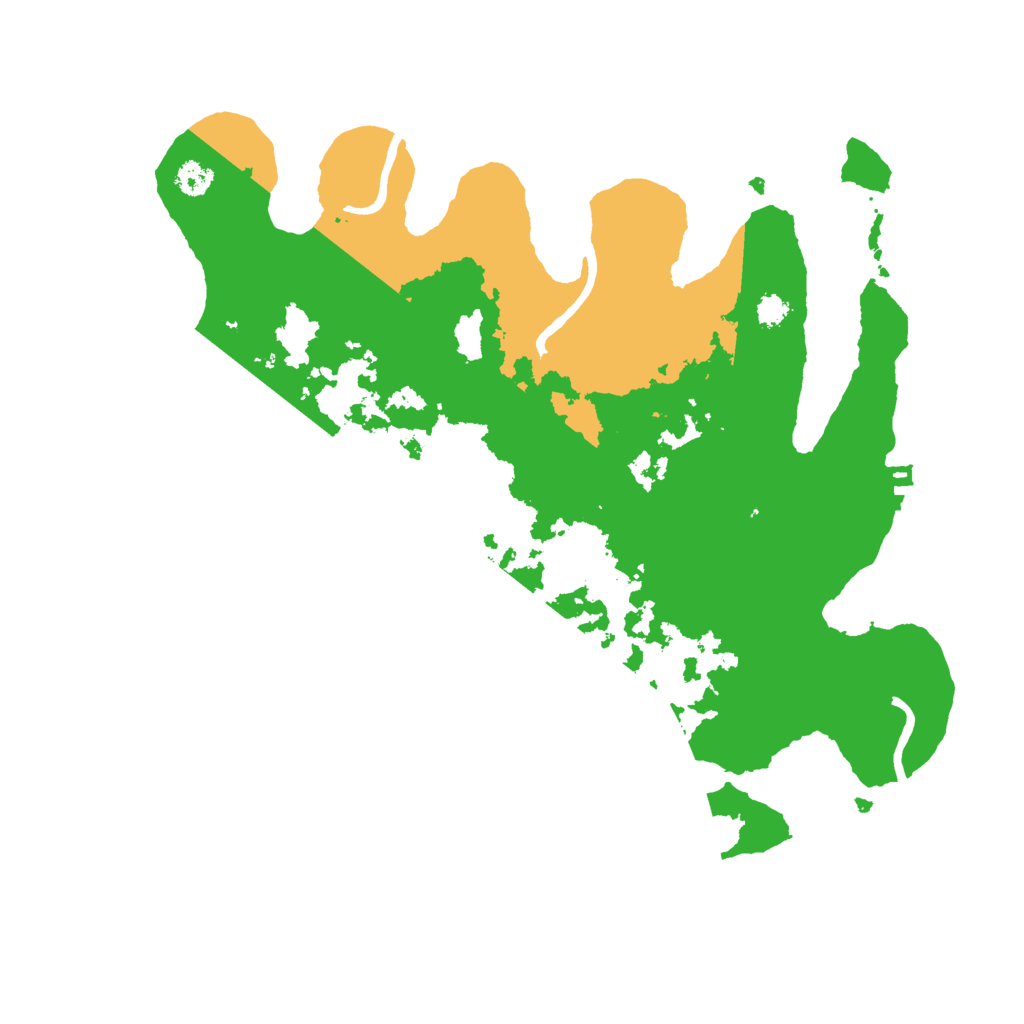 Biome Rust Map: Procedural Map, Size: 3000, Seed: 58789