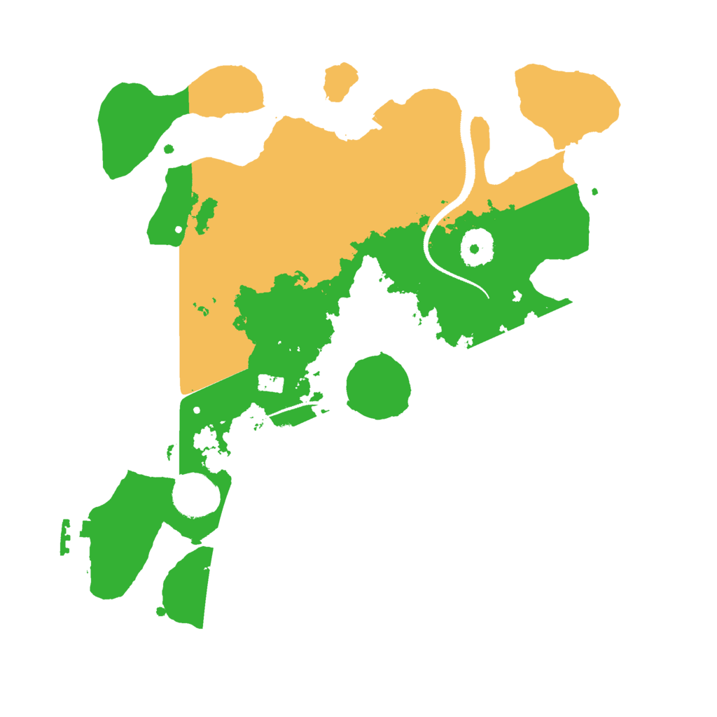 Biome Rust Map: Procedural Map, Size: 3000, Seed: 829877122