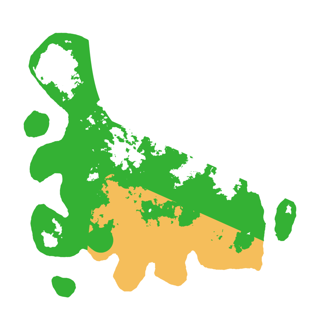 Biome Rust Map: Barren, Size: 3400, Seed: 2057