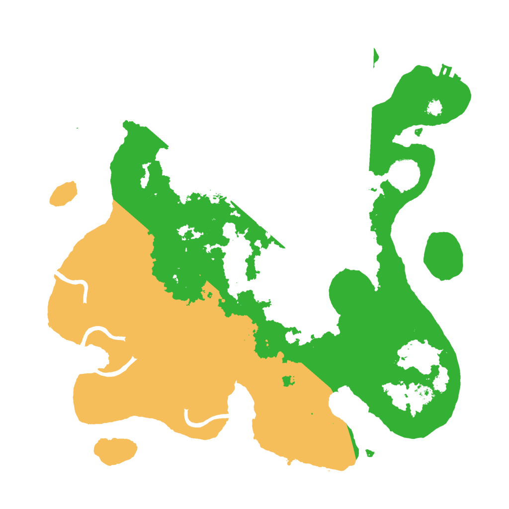 Biome Rust Map: Procedural Map, Size: 3000, Seed: 1175020393
