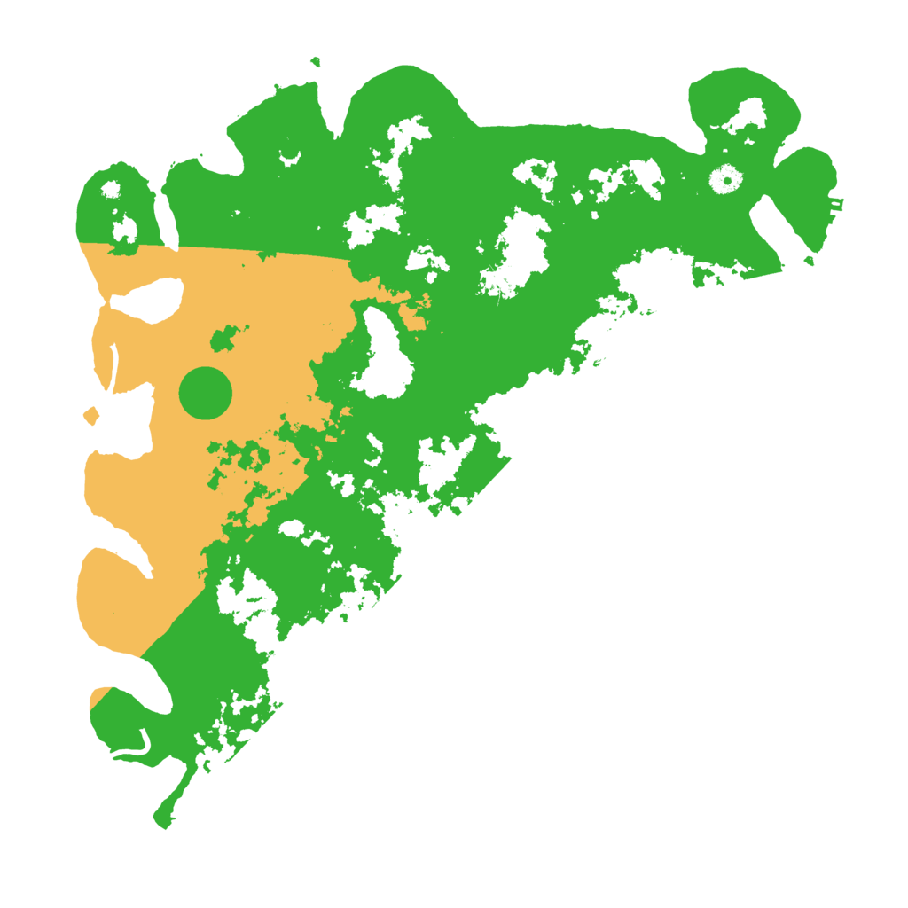 Biome Rust Map: Procedural Map, Size: 4500, Seed: 1334307066