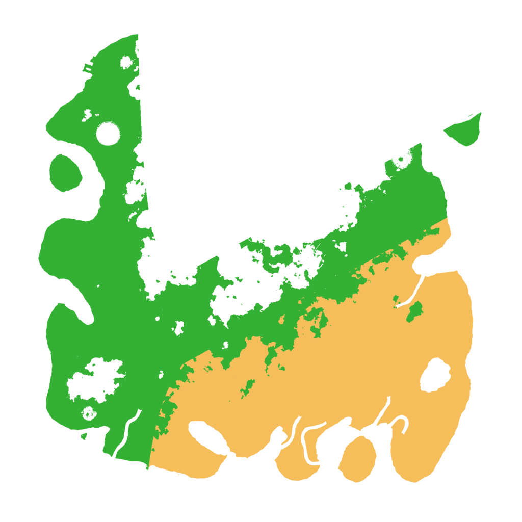 Biome Rust Map: Procedural Map, Size: 3900, Seed: 214203