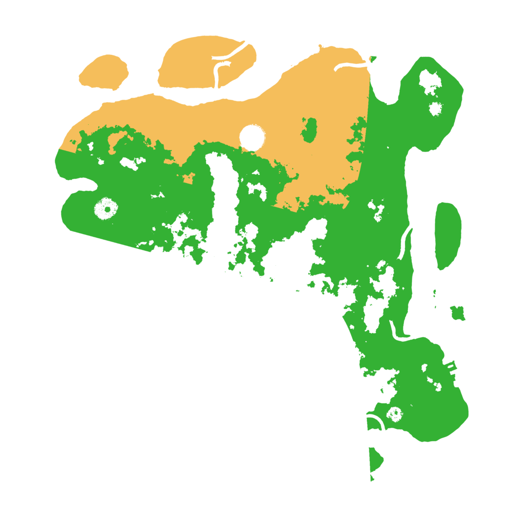 Biome Rust Map: Procedural Map, Size: 3500, Seed: 684149730