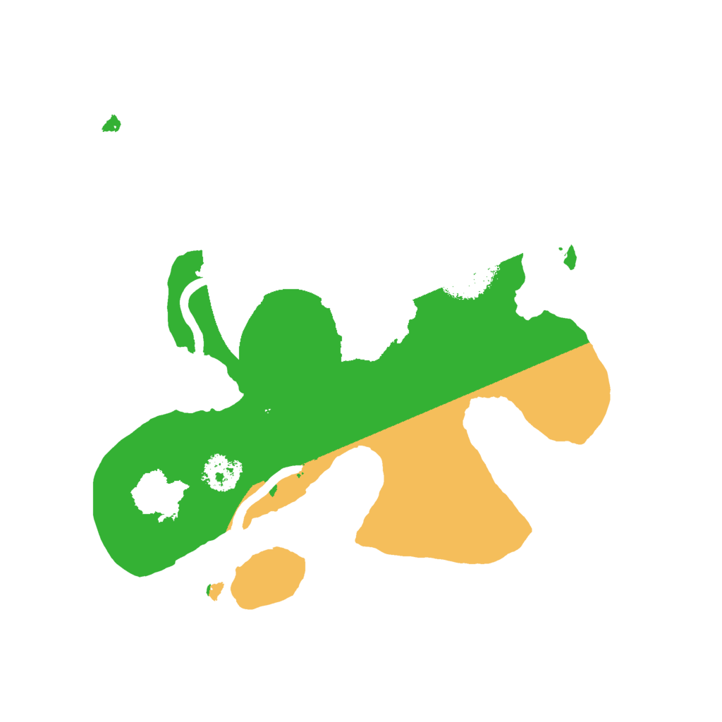 Biome Rust Map: Procedural Map, Size: 2000, Seed: 7238645