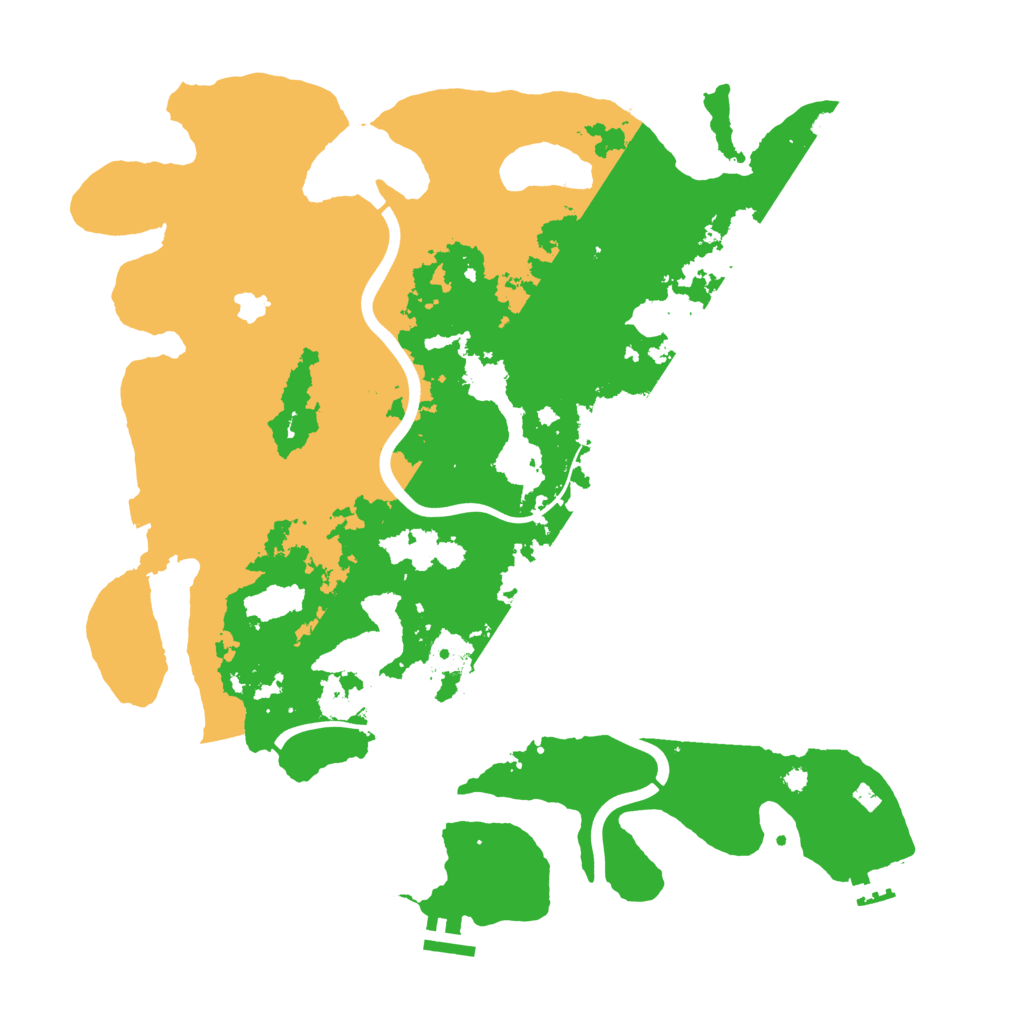 Biome Rust Map: Procedural Map, Size: 4000, Seed: 1273019750
