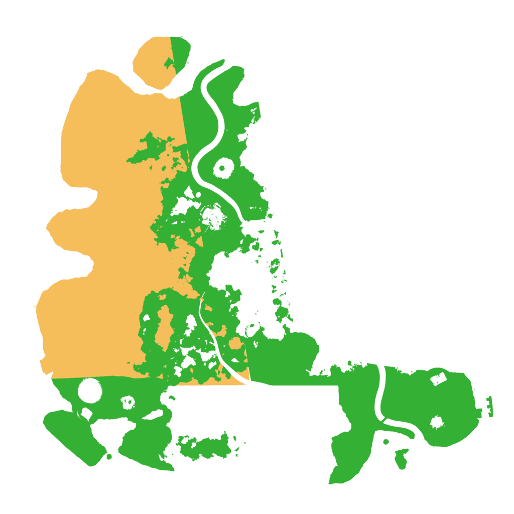 Biome Rust Map: Procedural Map, Size: 3750, Seed: 342342761