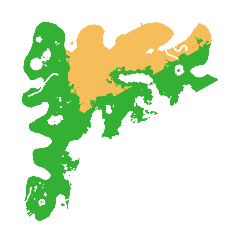 Biome Rust Map: Procedural Map, Size: 3500, Seed: 42908622