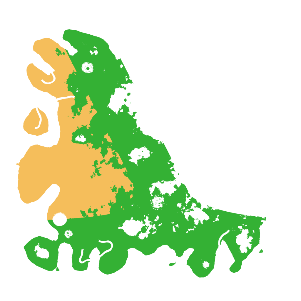 Biome Rust Map: Procedural Map, Size: 4000, Seed: 1896151