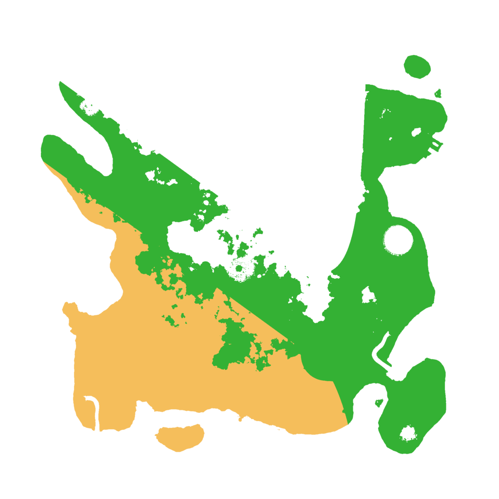 Biome Rust Map: Procedural Map, Size: 3000, Seed: 2563
