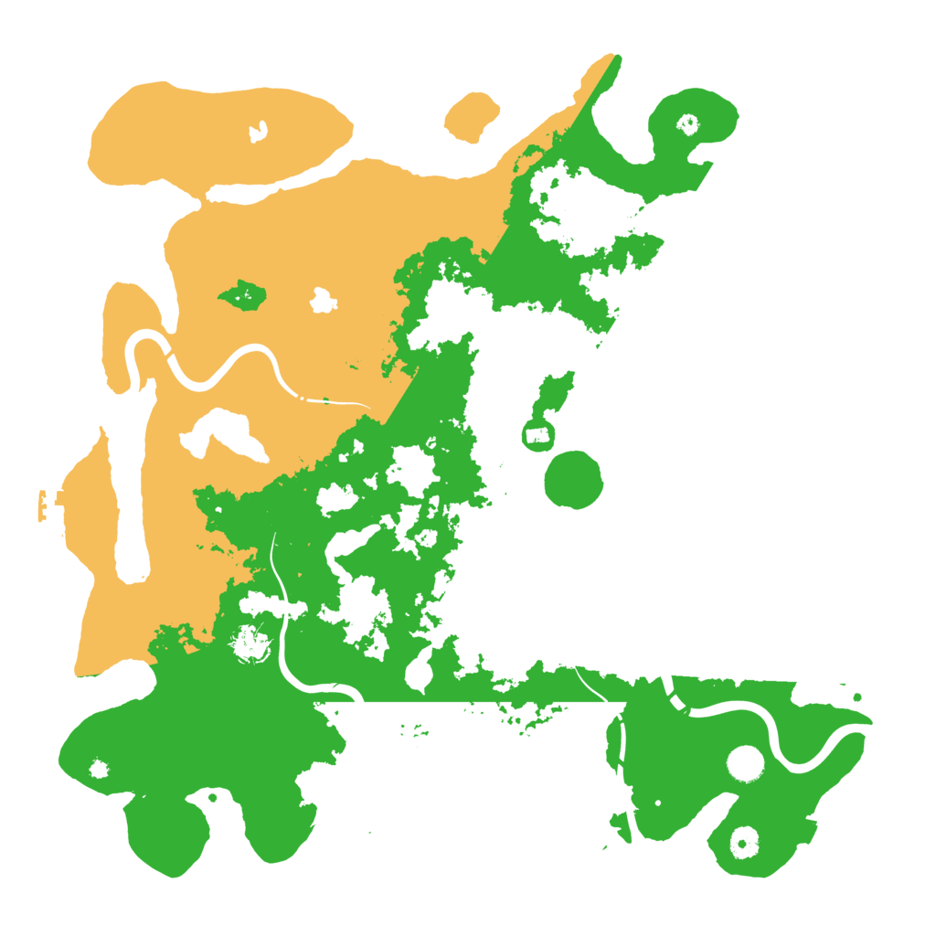 Biome Rust Map: Procedural Map, Size: 4500, Seed: 782083522
