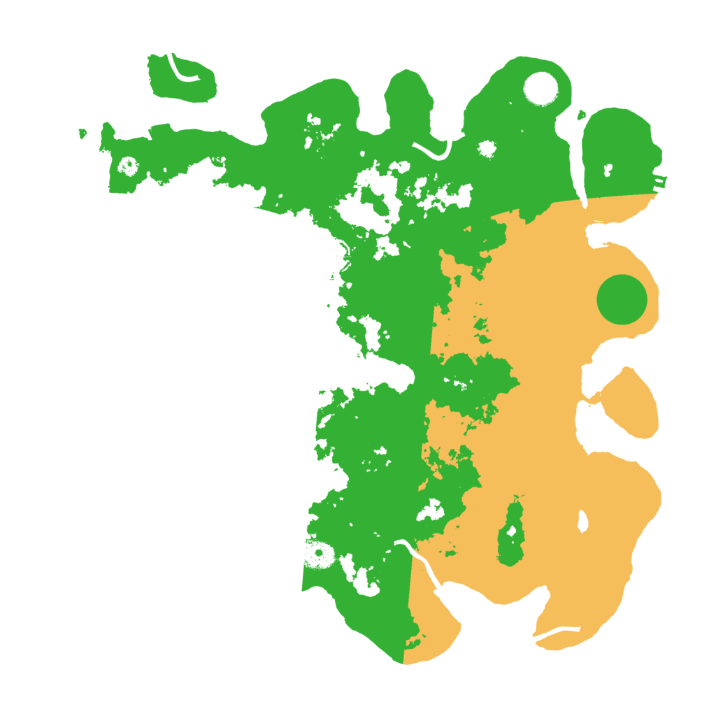 Biome Rust Map: Procedural Map, Size: 3750, Seed: 77215
