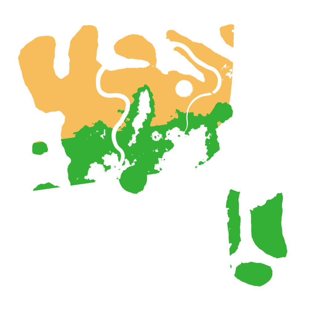 Biome Rust Map: Procedural Map, Size: 3250, Seed: 312027267
