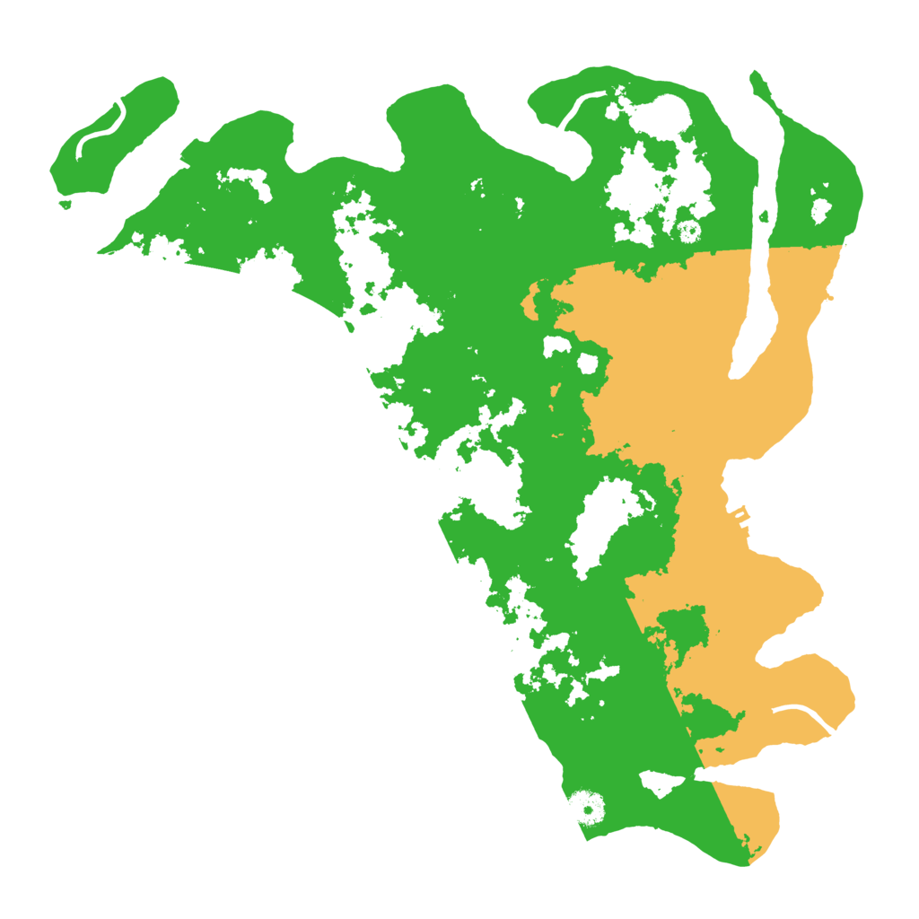 Biome Rust Map: Procedural Map, Size: 4000, Seed: 1550689041