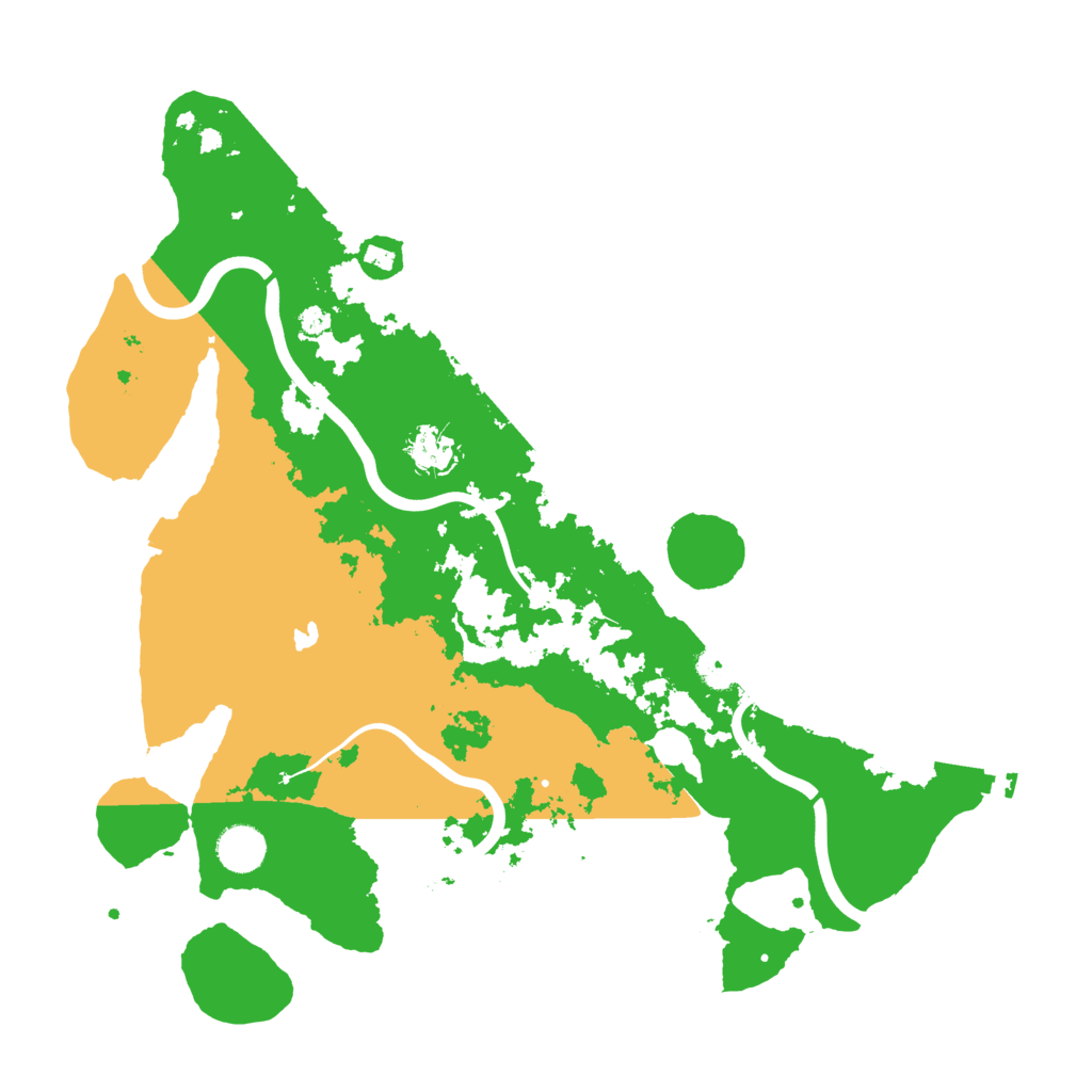 Biome Rust Map: Procedural Map, Size: 4000, Seed: 310120