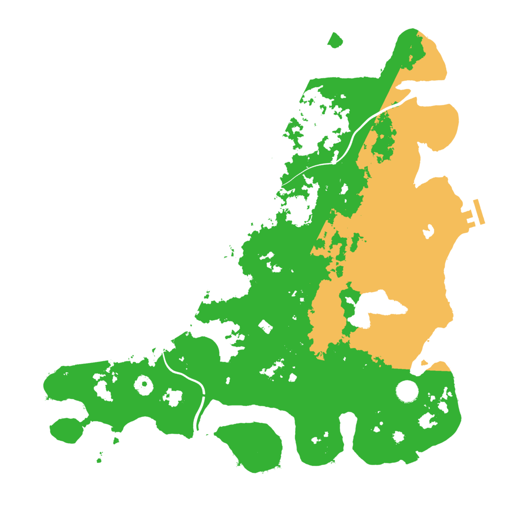 Biome Rust Map: Procedural Map, Size: 4000, Seed: 678567