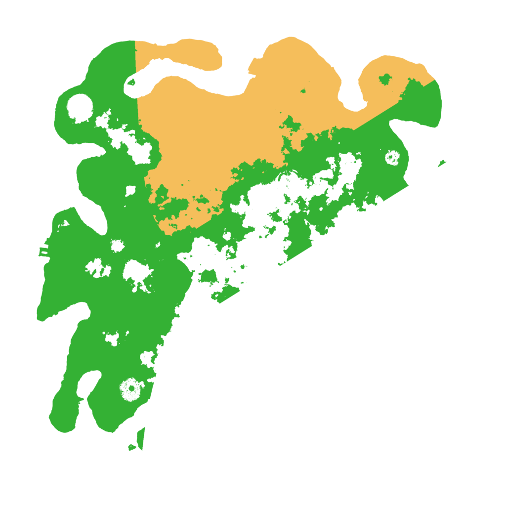 Biome Rust Map: Procedural Map, Size: 3500, Seed: 645364567