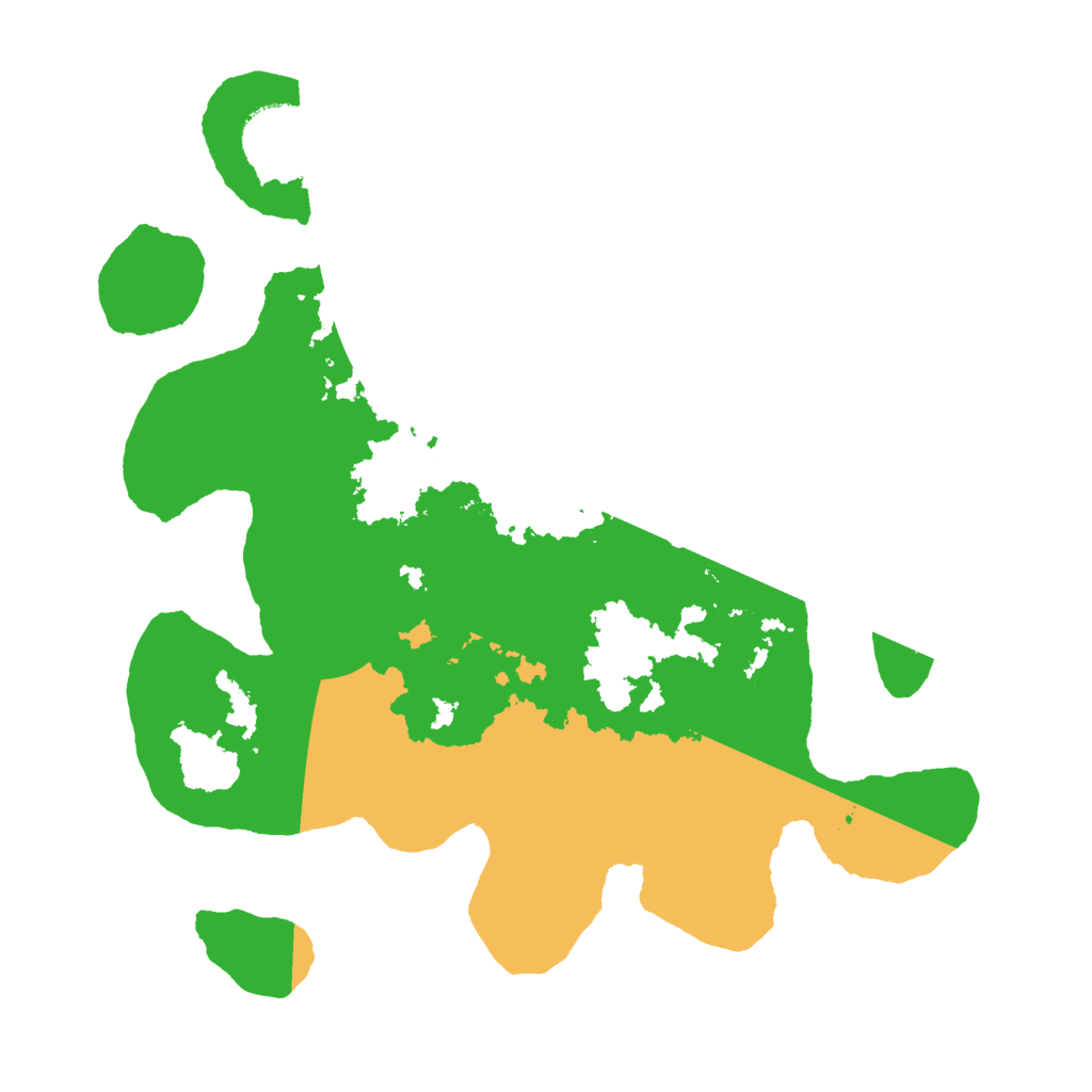 Biome Rust Map: Barren, Size: 2800, Seed: 2057