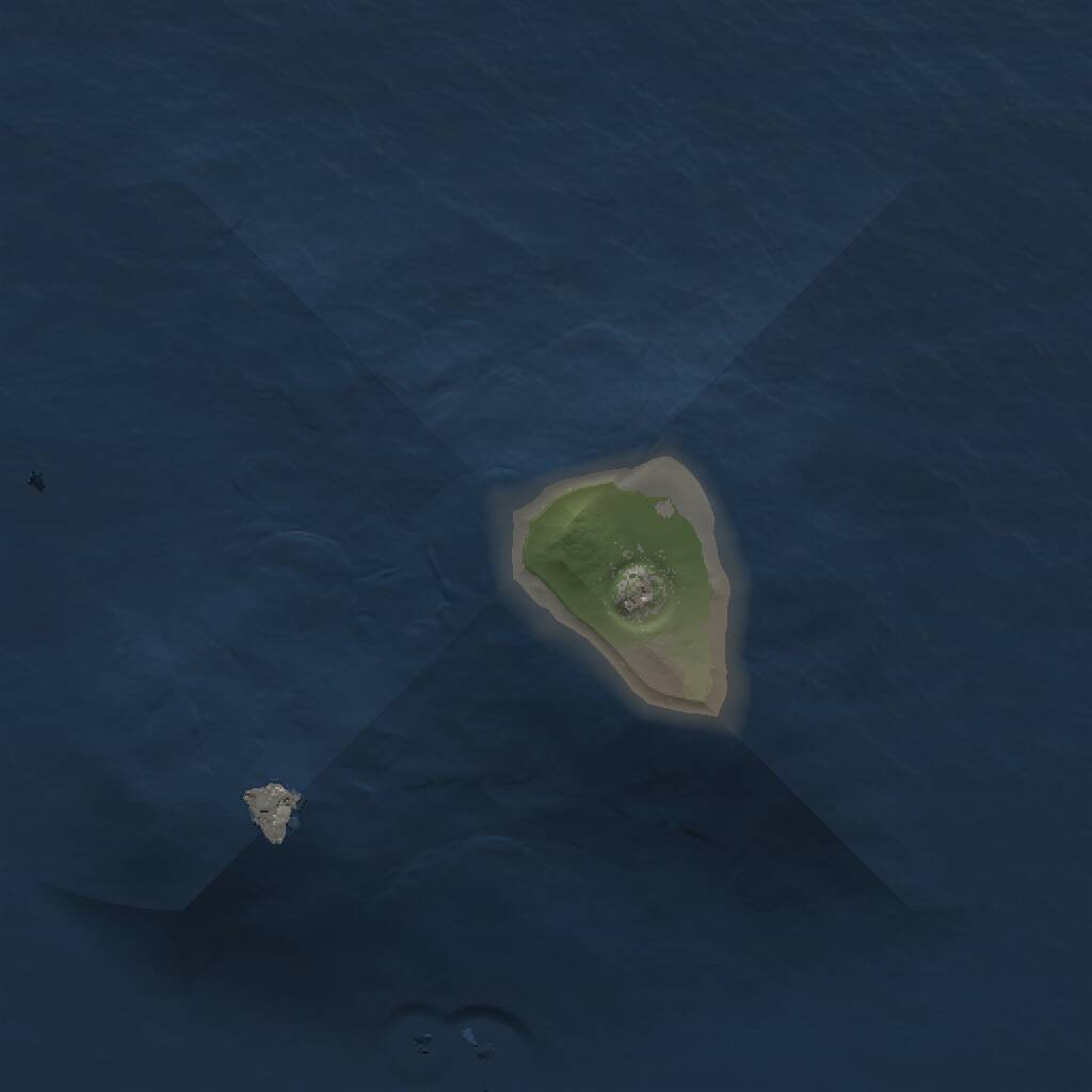 Rust Map: Procedural Map, Size: 1000, Seed: 132461345, 1 Monuments