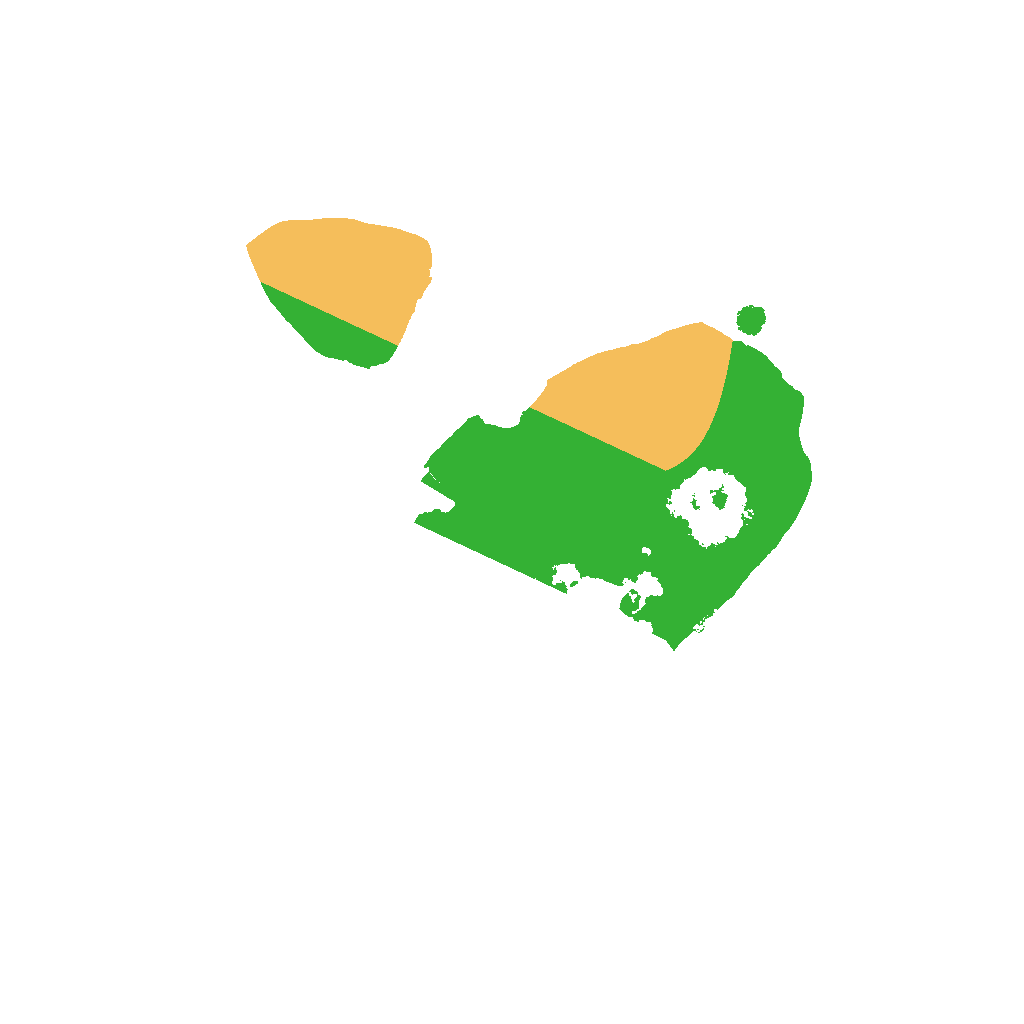 Biome Rust Map: Procedural Map, Size: 1390, Seed: 69699