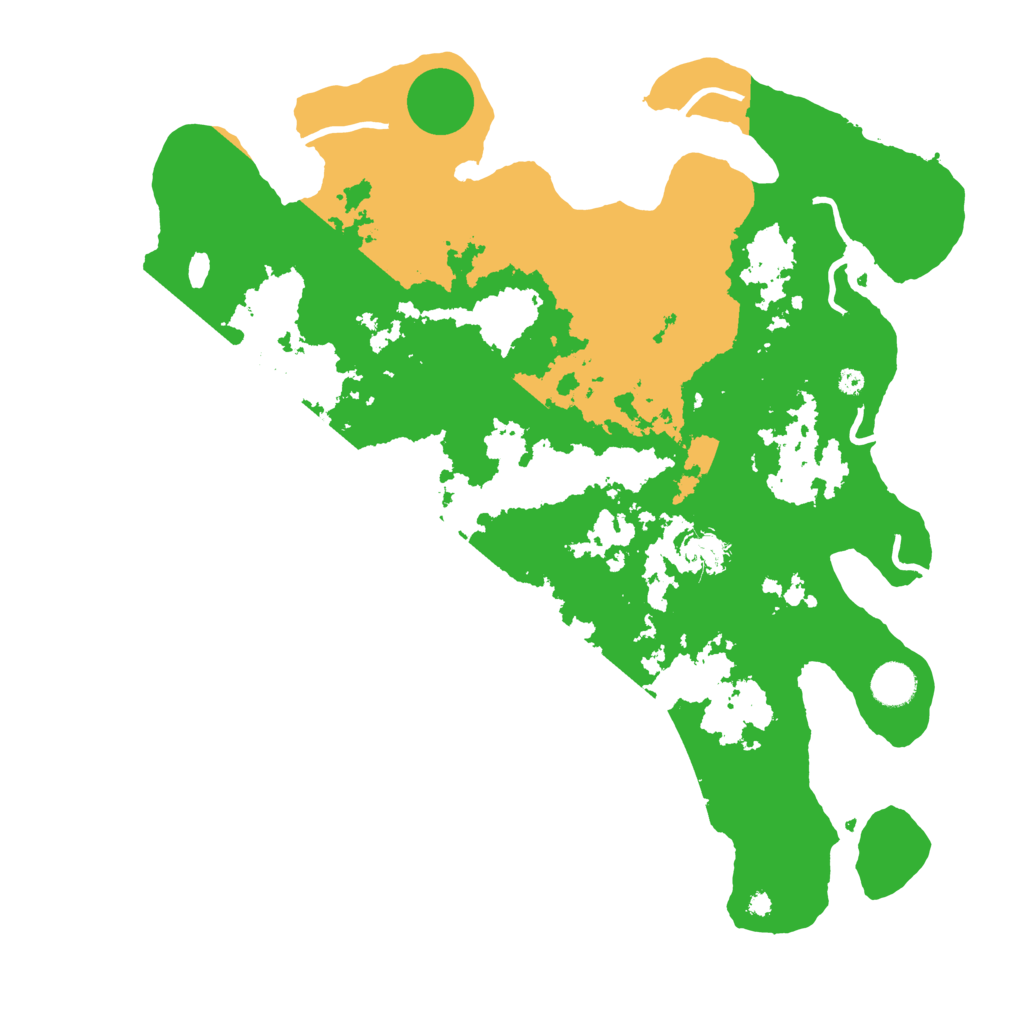 Biome Rust Map: Procedural Map, Size: 4050, Seed: 1854376460