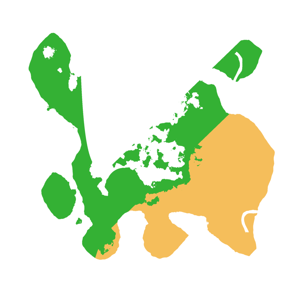 Biome Rust Map: Procedural Map, Size: 2300, Seed: 123456789
