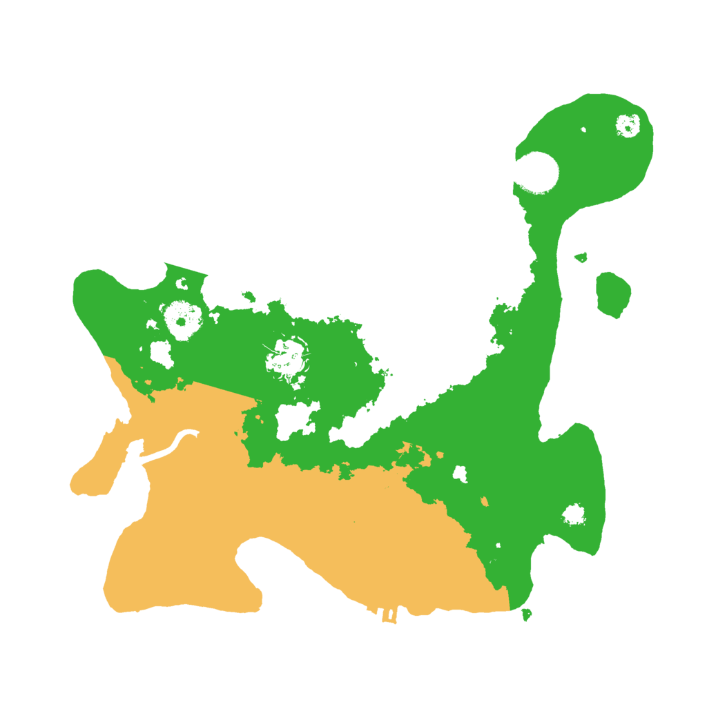 Biome Rust Map: Procedural Map, Size: 3000, Seed: 2454785